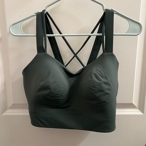 SOLD - NWT Like a Cloud Longline Bra D/DD (Dark Forest)